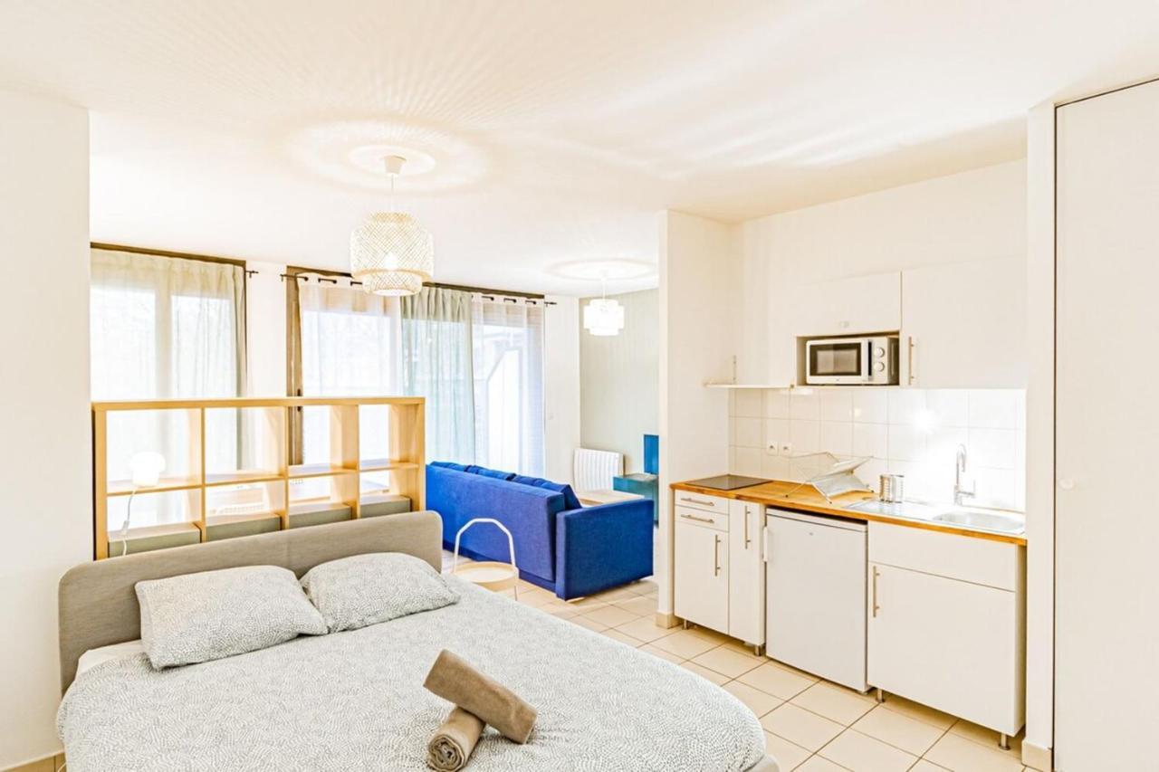 Le Petit Kaplan-Studio Cosy Avec Terrasse Lyon Eksteriør bilde